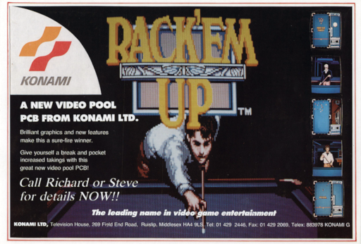 Rack 'em Up MAME2003Plus Game Cover